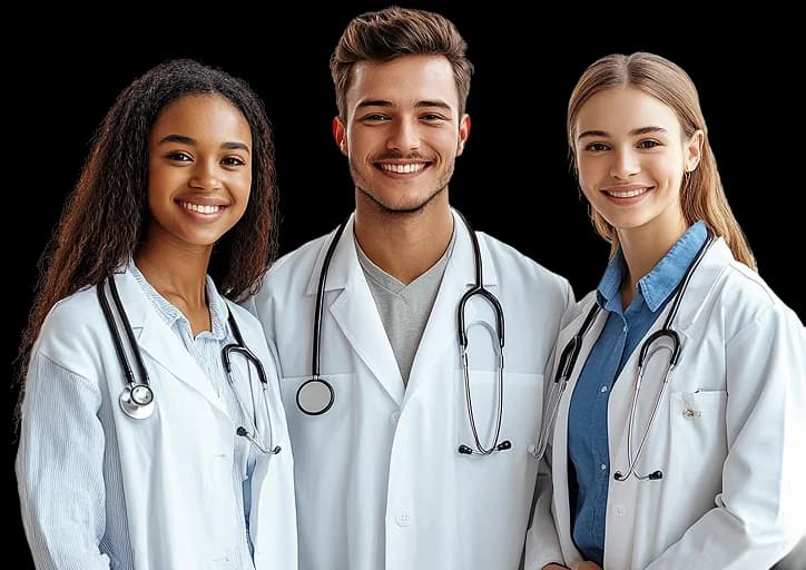 Doctors preparing for UK medical exams